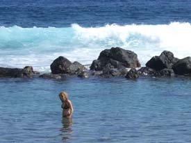 Am Strand Grande Anse